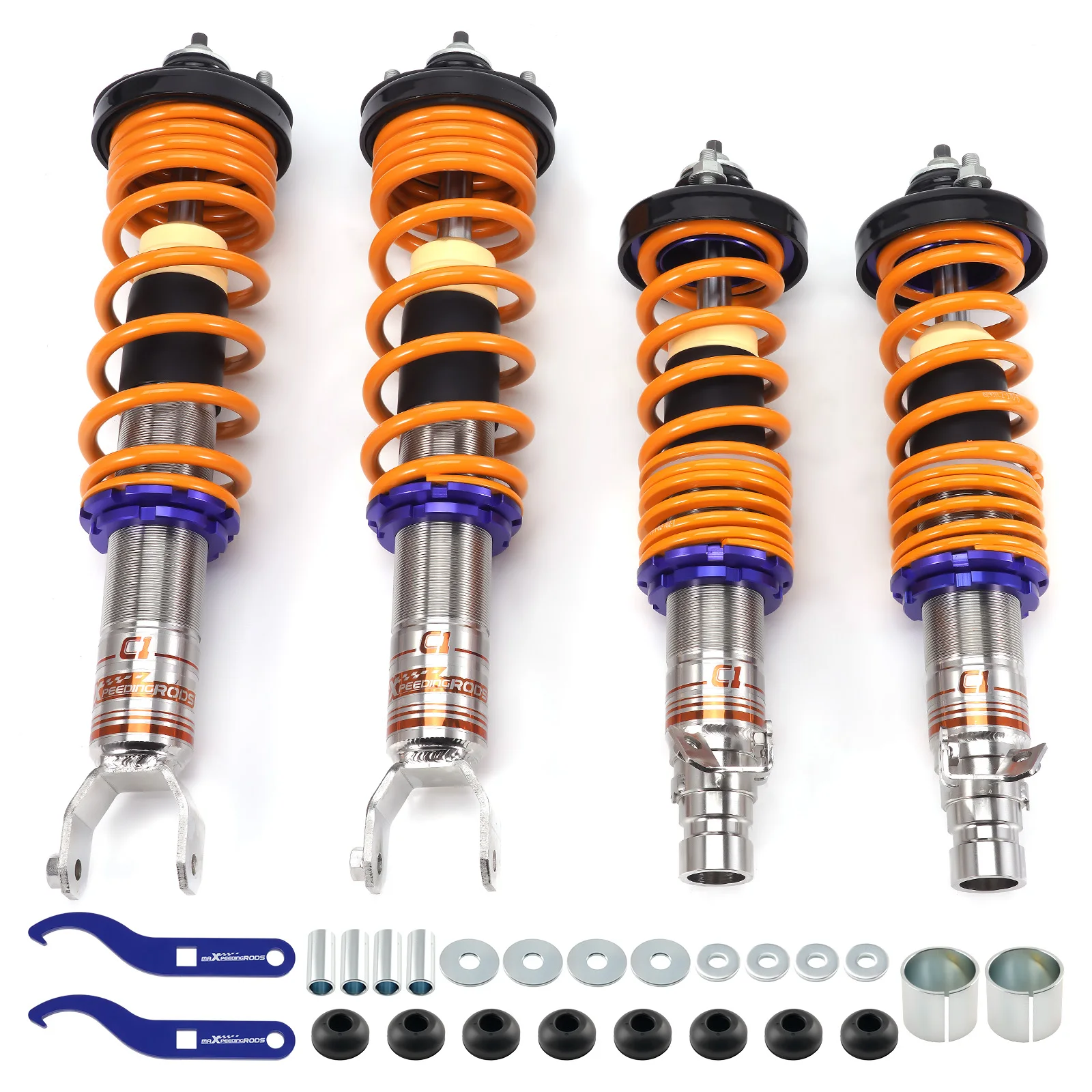 MaXpeedingrods NEW Comfort 1 Coilover Suspension Kit For Honda Civic 96-00 EK
MaXpeedingrods NEW Comfort 1 Coilover Suspension Kit For Honda Civic 96-00 EK