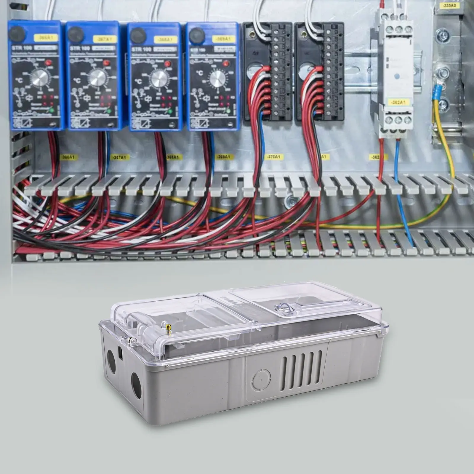 6 Circuit Single Phase Transparent Electric Meter Box with Flame Retardant PC Plastic Housing for Household and Commercial Use
6 Circuit Single Phase Transparent Electric Meter Box with Flame Retardant PC Plastic Housing for Household and Commercial Use