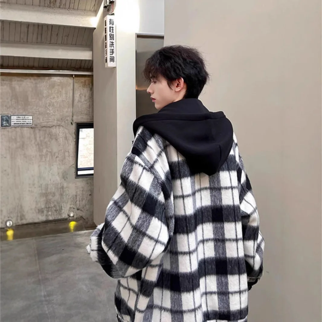 Мужская толстовка из шерстяной смеси с капюшоном, свободного кроя, с присборенными рукавами, объемная, просторная, вместительная, расклешенная, в деревенском стиле, стильная
Мужская толстовка из шерстяной смеси с капюшоном, свободного кроя, с присборенными рукавами, объемная, просторная, вместительная, расклешенная, в деревенском стиле, стильная