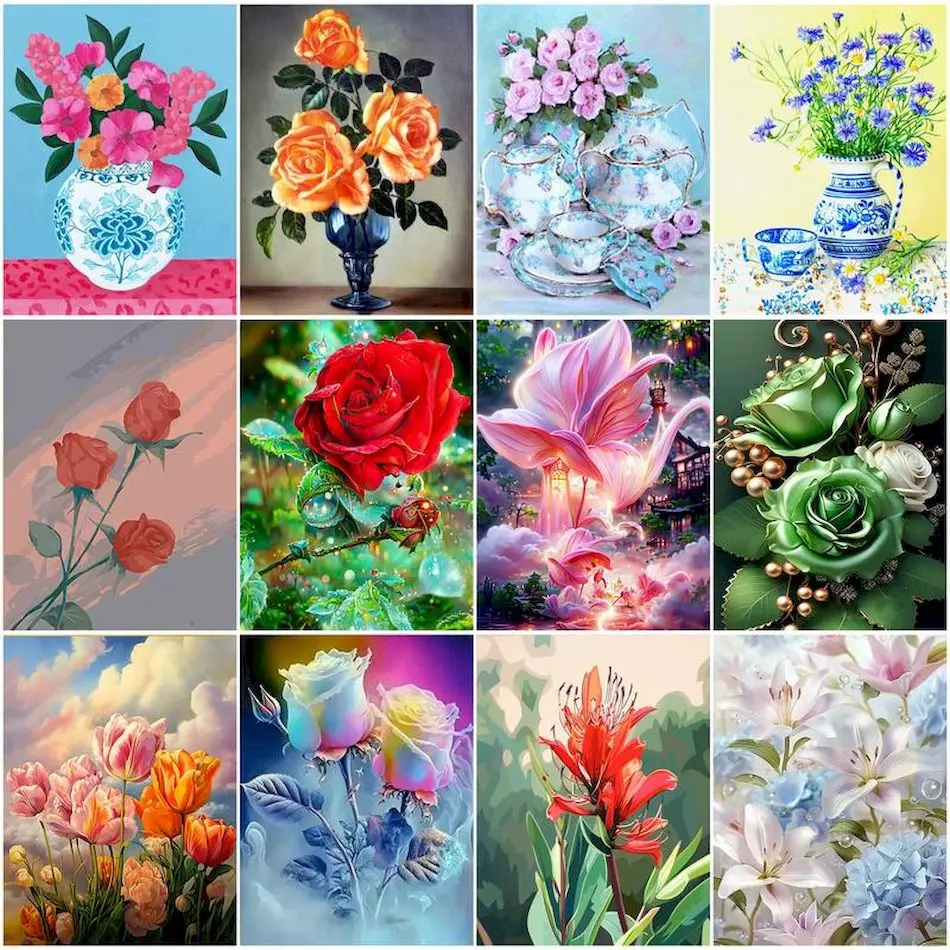 RUOPOTY Paint By Numbers Adult Coloring Art Supplies On Canvas Acrylic Paints Flowers Paintings On Number Aesthetic Room Decor
RUOPOTY Paint By Numbers Adult Coloring Art Supplies On Canvas Acrylic Paints Flowers Paintings On Number Aesthetic Room Decor