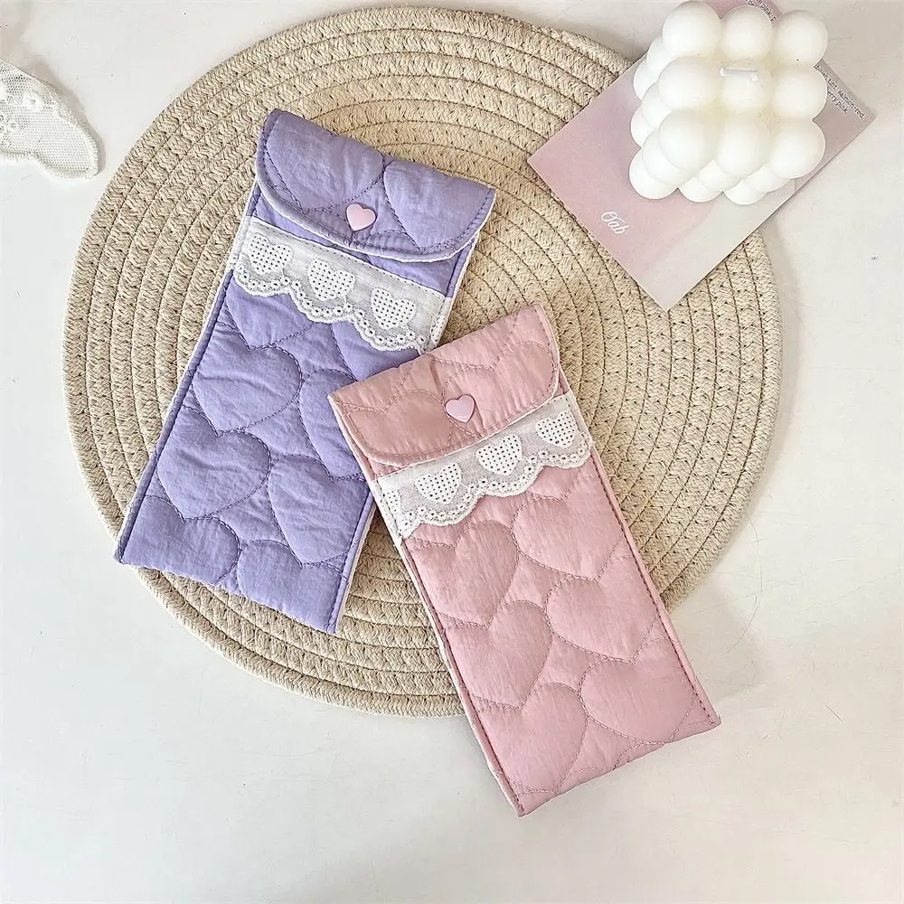 Korean Style Cotton Glasses Storage Bag Sweet Multi-Functional Lovely Eyeglasses Case Lace Heart Candy Color Cute Pencil Case
Korean Style Cotton Glasses Storage Bag Sweet Multi-Functional Lovely Eyeglasses Case Lace Heart Candy Color Cute Pencil Case
