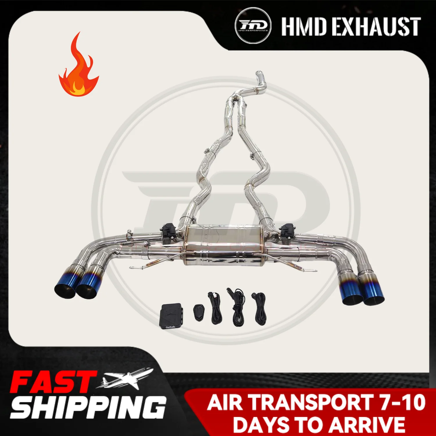 HMD Exhaust System High Flow Performance Catback For BMW M240i G42 3.0T Catalyst Converter Stainless Steel
HMD Exhaust System High Flow Performance Catback For BMW M240i G42 3.0T Catalyst Converter Stainless Steel