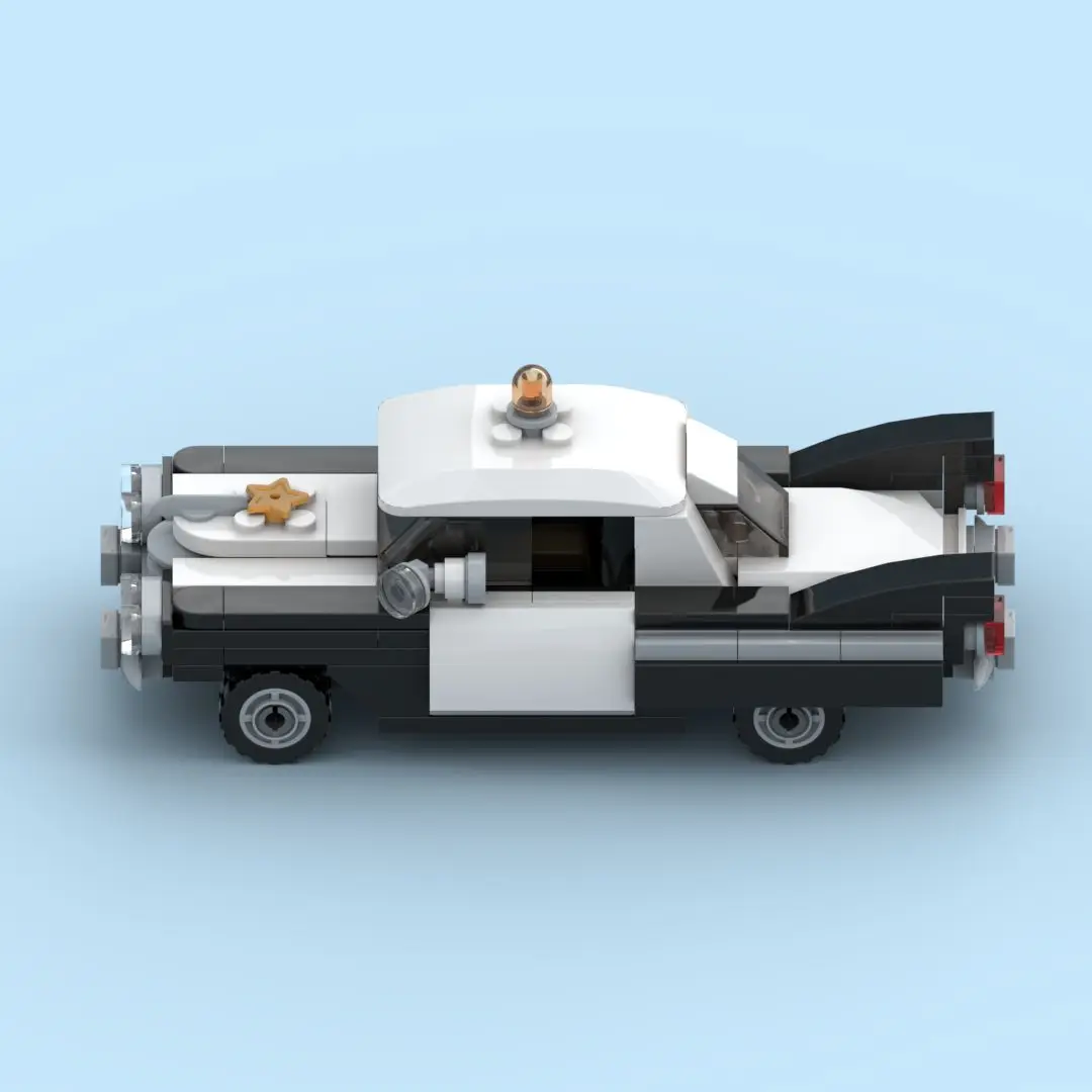MOC Small Particle Building Block Retro Police Car Model Children Educational Toy Car Children Bricks Gift
MOC Small Particle Building Block Retro Police Car Model Children Educational Toy Car Children Bricks Gift