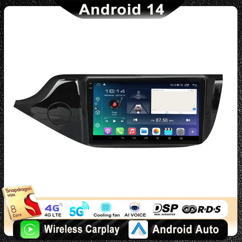 For KIA Cee'd JD CEED 2012 - 2016 Car Radio Multimedia Video Player Navigation Stereo GPS Android 14 wireless Carplay DSP WIFI
For KIA Cee'd JD CEED 2012 - 2016 Car Radio Multimedia Video Player Navigation Stereo GPS Android 14 wireless Carplay DSP WIFI