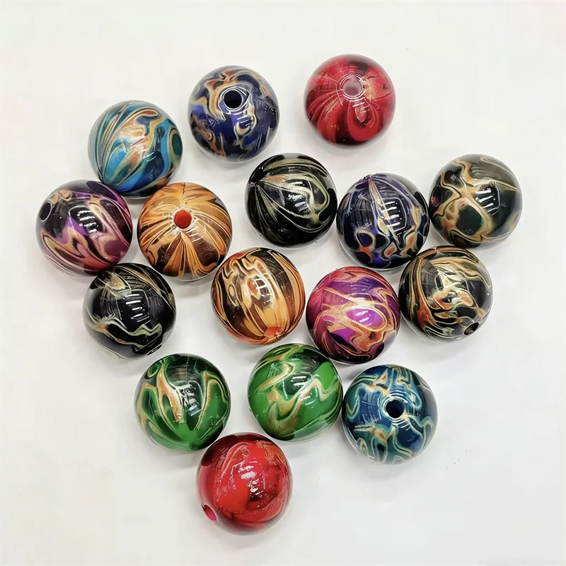 2026 New arrived 50pcs/lot 16mm color pattern print geometry rounds shape acrylic beads diy jewelry garment pen accessory
2026 New arrived 50pcs/lot 16mm color pattern print geometry rounds shape acrylic beads diy jewelry garment pen accessory