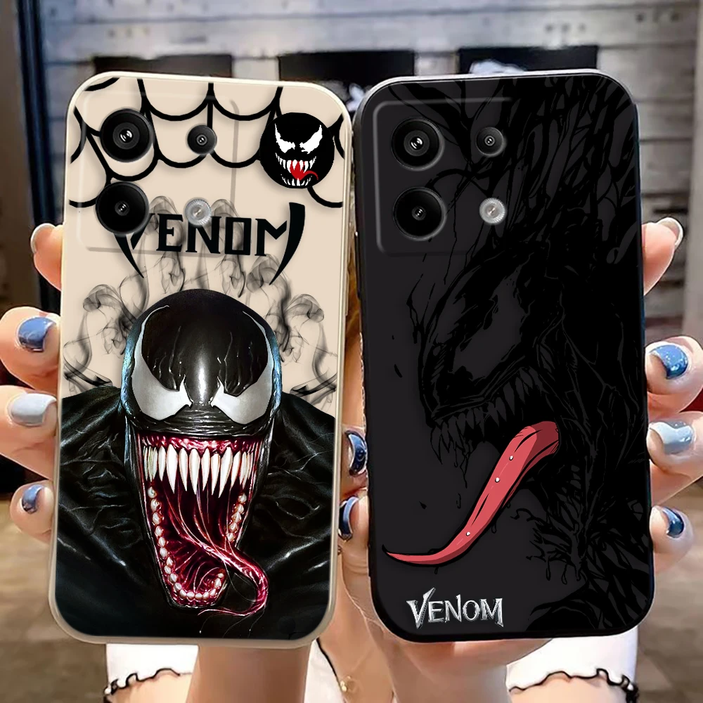 The Marvel villain Venom Cover Phone Case For Xiaomi Redmi NOTE 13 12 12S 11 11T 11S 10 10T 10S 9 8 7 PRO PLUS Color Case Funda
The Marvel villain Venom Cover Phone Case For Xiaomi Redmi NOTE 13 12 12S 11 11T 11S 10 10T 10S 9 8 7 PRO PLUS Color Case Funda
