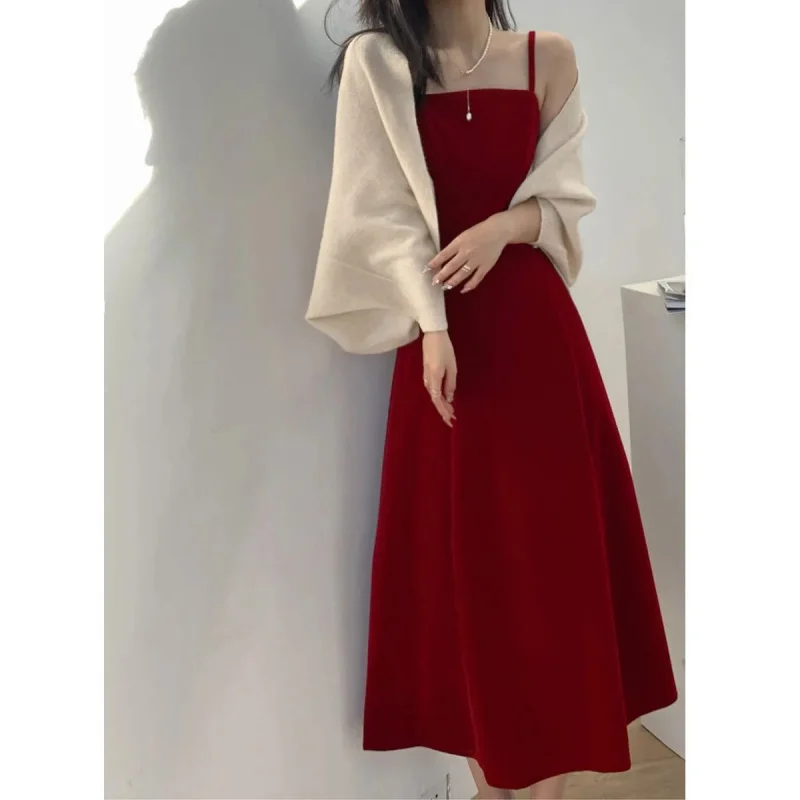 Lolita VintageLolita Lolita2024New Summer Style Soft Elegant Slim Waist Slimming Solid Color French Socialite Strap Dress for Wo
Lolita VintageLolita Lolita2024New Summer Style Soft Elegant Slim Waist Slimming Solid Color French Socialite Strap Dress for Wo