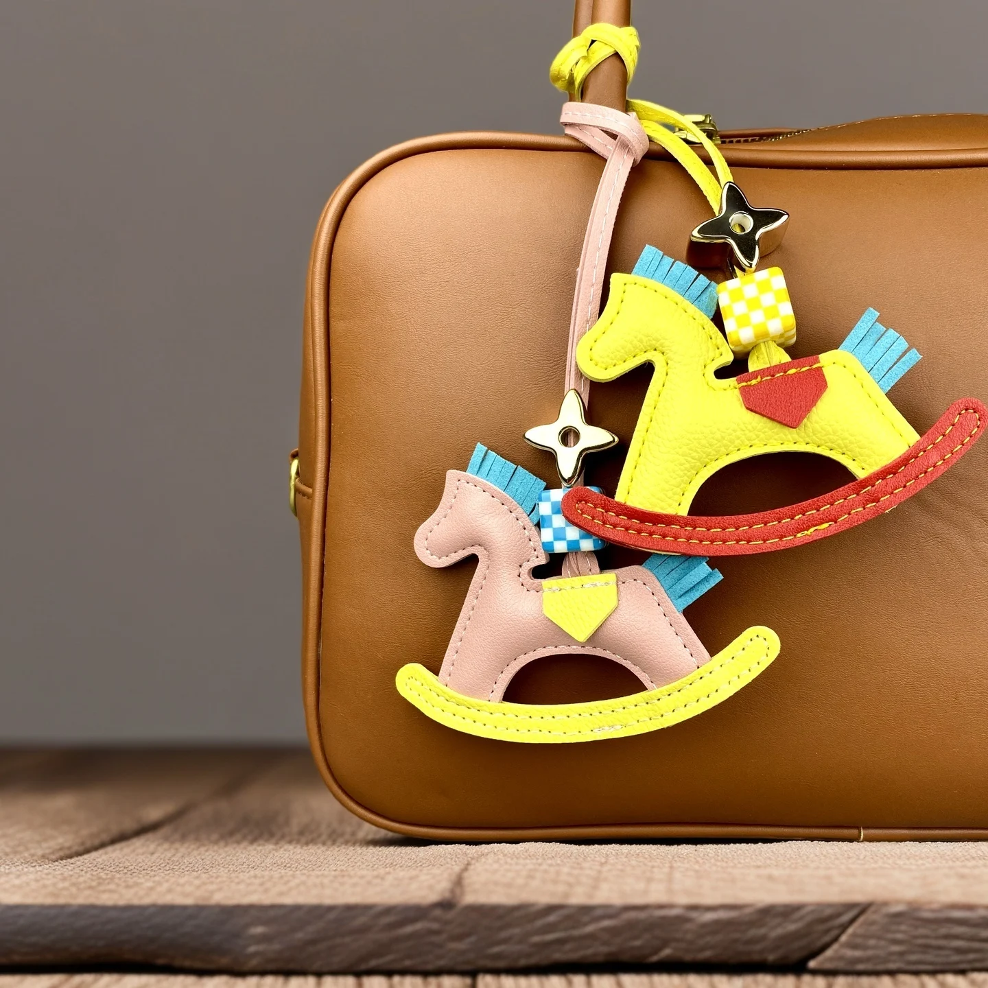 Cute PU Leather Rocking Horse Keychain/Bag Charm-Handcrafted PU Leather, Vibrant Colors, Cheerful Gift For Bag Accessory
Cute PU Leather Rocking Horse Keychain/Bag Charm-Handcrafted PU Leather, Vibrant Colors, Cheerful Gift For Bag Accessory