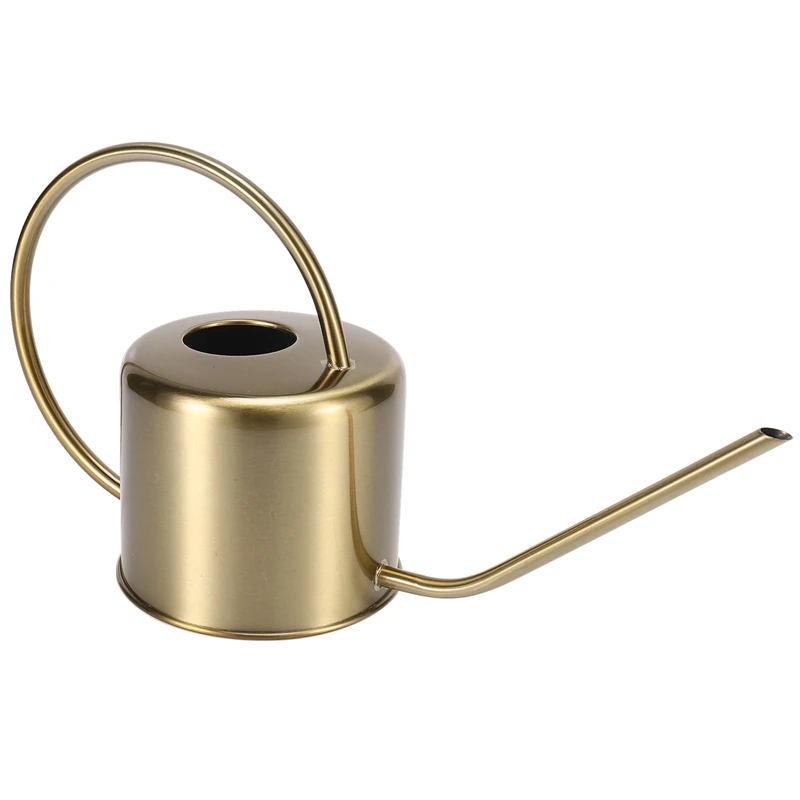 AT43-Watering Can Golden Garden Stainless Steel 1300Ml Small Water Bottle Easy To Use Handle Perfect For Watering Plants Flower
AT43-Watering Can Golden Garden Stainless Steel 1300Ml Small Water Bottle Easy To Use Handle Perfect For Watering Plants Flower