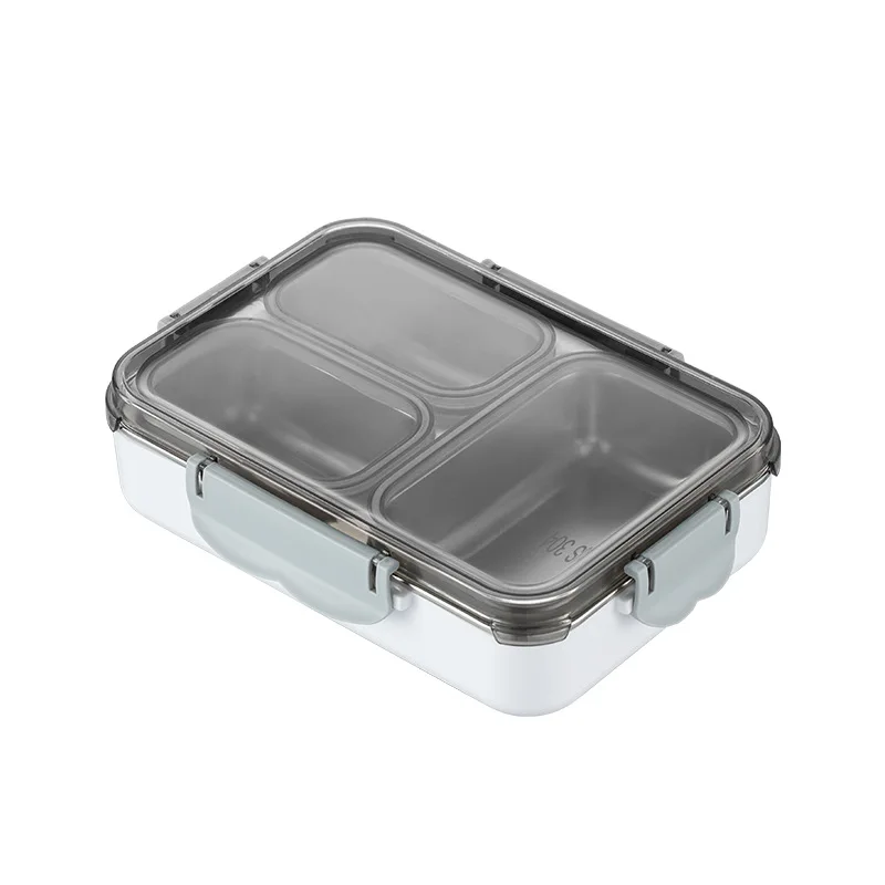 YJQ stainless steel thermal insulation grid lunch box sealed fast food bento box
YJQ stainless steel thermal insulation grid lunch box sealed fast food bento box