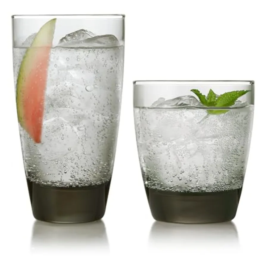 Classic Rocks and Tumbler Glass Cups Set, Elegant Mixed Drink Glasses Set with Modern Clean Lines, Dishwasher Safe Drinkware Se
Classic Rocks and Tumbler Glass Cups Set, Elegant Mixed Drink Glasses Set with Modern Clean Lines, Dishwasher Safe Drinkware Se