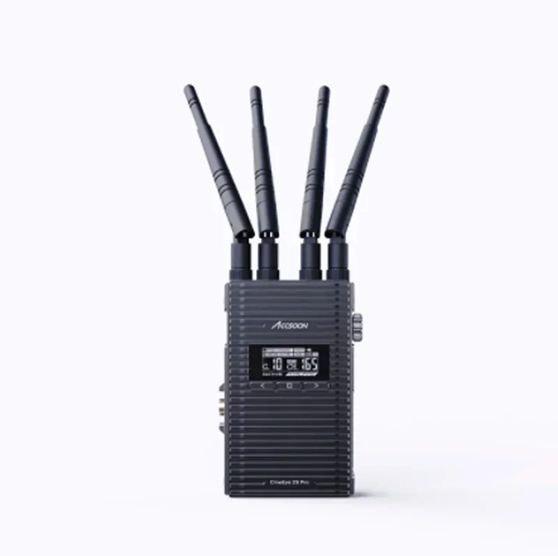 2025 Other Camera Accessories ACCSOON CineEye 2S Pro 5Ghz Dual Channel SDI 1080P-HD Wireless Transmission Monitor System
2025 Other Camera Accessories ACCSOON CineEye 2S Pro 5Ghz Dual Channel SDI 1080P-HD Wireless Transmission Monitor System