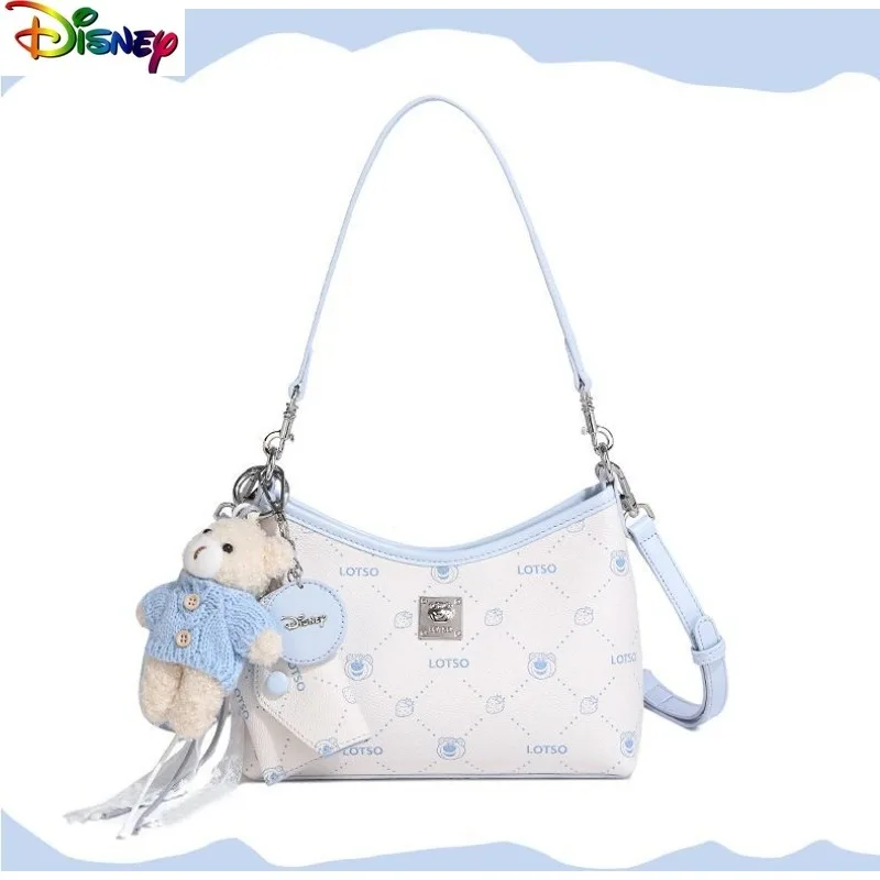 Disney Fashion Light Luxury Cartoon Strawberry Bear Crossbody Bag for Women Multi functional Storage Versatile Underarm Handbag
Disney Fashion Light Luxury Cartoon Strawberry Bear Crossbody Bag for Women Multi functional Storage Versatile Underarm Handbag