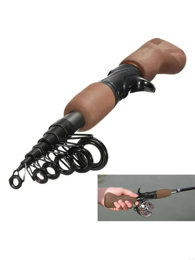 Portable Carbon Fiber Fishing Rod Travel Sea Rock Spinning Pole
Portable Carbon Fiber Fishing Rod Travel Sea Rock Spinning Pole