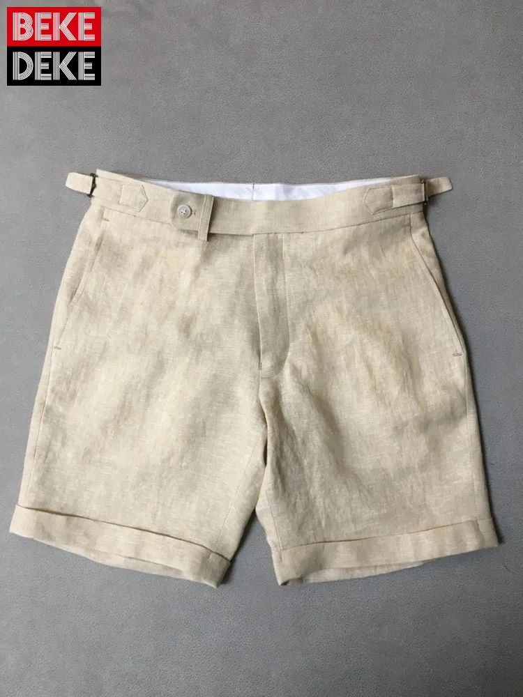 Business Casual Button Pockets Male Party Shorts Fashion Versatile Solid Color Man Slim Natural Waist Straight Short Trousers
Business Casual Button Pockets Male Party Shorts Fashion Versatile Solid Color Man Slim Natural Waist Straight Short Trousers