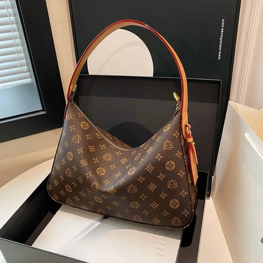 Senior sense women's new shoulder fashion texture presbyter commuting large capacity tote bag
Senior sense women's new shoulder fashion texture presbyter commuting large capacity tote bag