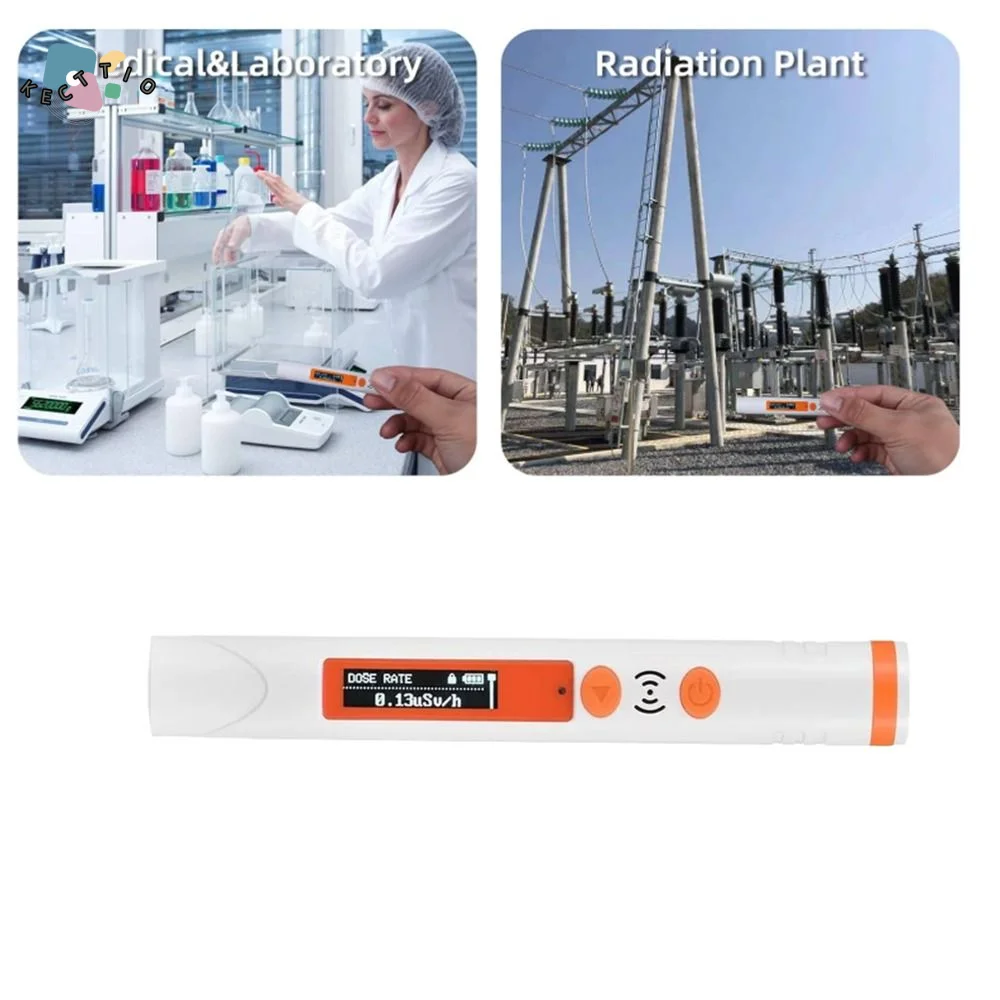 TYPE-C Portable Nuclear Radiation Detector Pen Type Handheld Geiger Counter High Sensitivity LCD Display Dosimeter Personal Use
TYPE-C Portable Nuclear Radiation Detector Pen Type Handheld Geiger Counter High Sensitivity LCD Display Dosimeter Personal Use