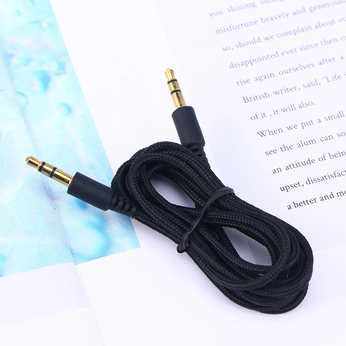 1.5 Meters 3.5mm Male To Male Stereo Audio Cable Headphone Extension Cable Adapter for Smatrphones Tablets (Black)
1.5 Meters 3.5mm Male To Male Stereo Audio Cable Headphone Extension Cable Adapter for Smatrphones Tablets (Black)