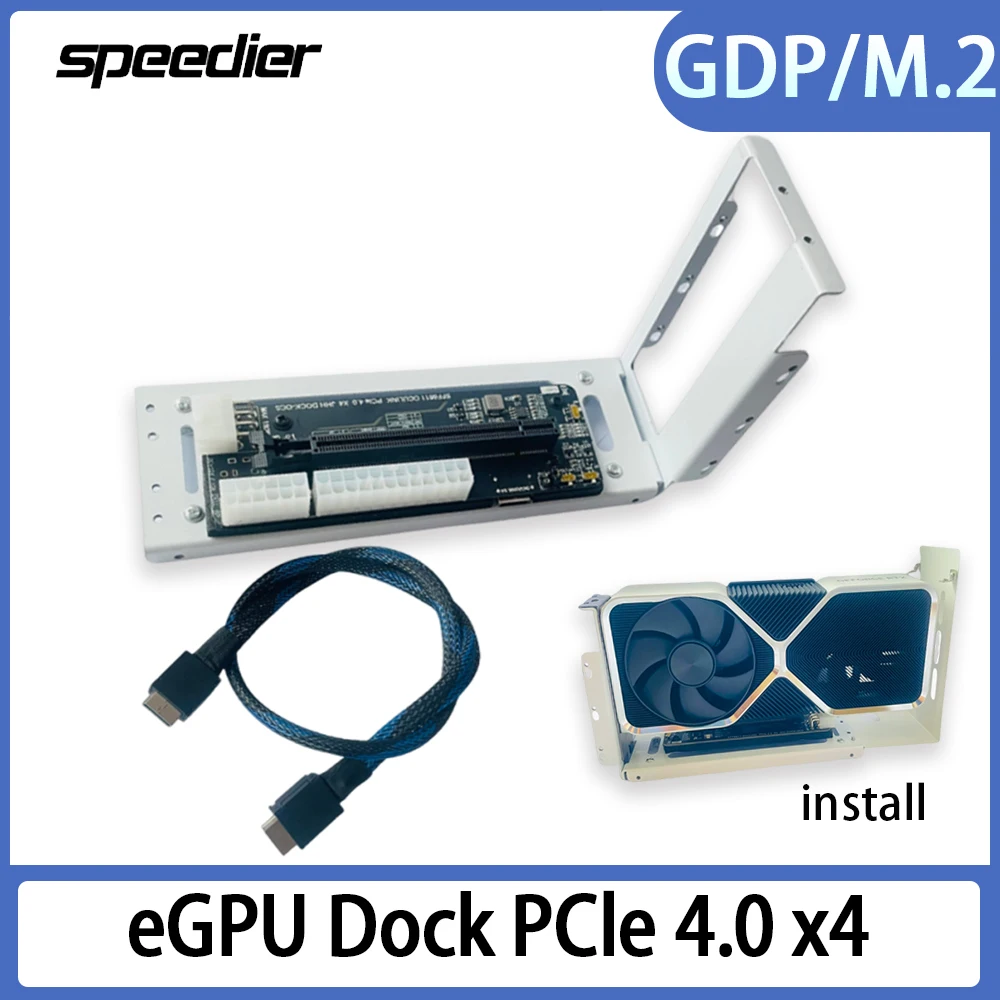 eGPU Oculink External Graphics Card M.2 NVME ,8611 Cable PCIE 4.0 X4 GEN4 64G for GDP handheld console laptop game capture cards
eGPU Oculink External Graphics Card M.2 NVME ,8611 Cable PCIE 4.0 X4 GEN4 64G for GDP handheld console laptop game capture cards