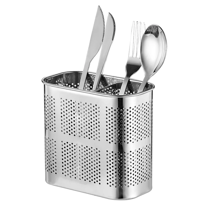 Stainless Steel Chopsticks Fork Spoon Holder Cookware Rack Organizer Cutlery Dryer Drainer Shelf
Stainless Steel Chopsticks Fork Spoon Holder Cookware Rack Organizer Cutlery Dryer Drainer Shelf
