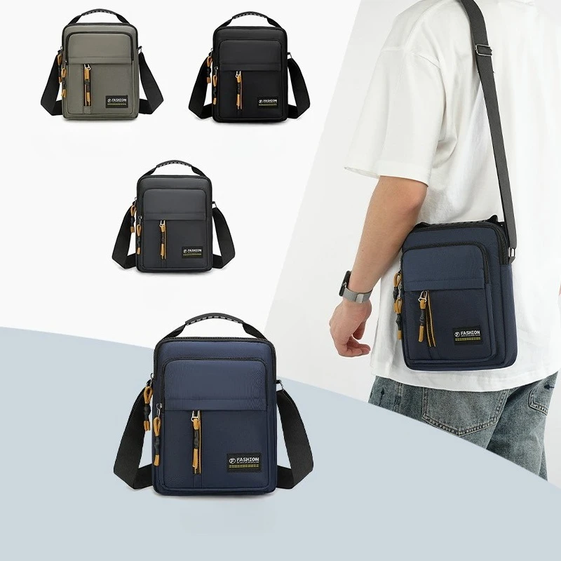 Men's Waterproof Oxford Messenger Bag, Crossbody Shoulder Sling Bag for Business Casual, Fashion Storage Lightweight Travel
Men's Waterproof Oxford Messenger Bag, Crossbody Shoulder Sling Bag for Business Casual, Fashion Storage Lightweight Travel