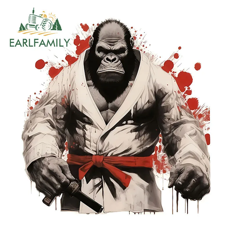 EARLFAMILY 13cm Gorilla Car Sticker Creative Rearview Mirror ATV Sunscreen Decal Fashionable Scratch-Proof Car Door Protector
EARLFAMILY 13cm Gorilla Car Sticker Creative Rearview Mirror ATV Sunscreen Decal Fashionable Scratch-Proof Car Door Protector