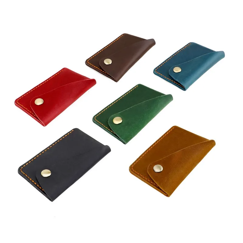 Wholesale Handmade Leather Card Holder, Vintage Envelope Design Genuine Leather Card Wallet for Business Card,Promotional Gifts
Wholesale Handmade Leather Card Holder, Vintage Envelope Design Genuine Leather Card Wallet for Business Card,Promotional Gifts