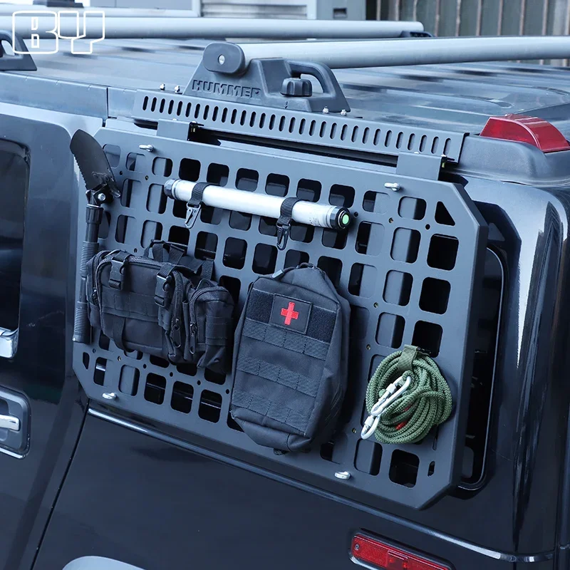 Aluminum Alloy Car Rear Window Glass Armor Shelf Storage Racks For Hummer H2 2003-2009 Car Exterior Accessories
Aluminum Alloy Car Rear Window Glass Armor Shelf Storage Racks For Hummer H2 2003-2009 Car Exterior Accessories
