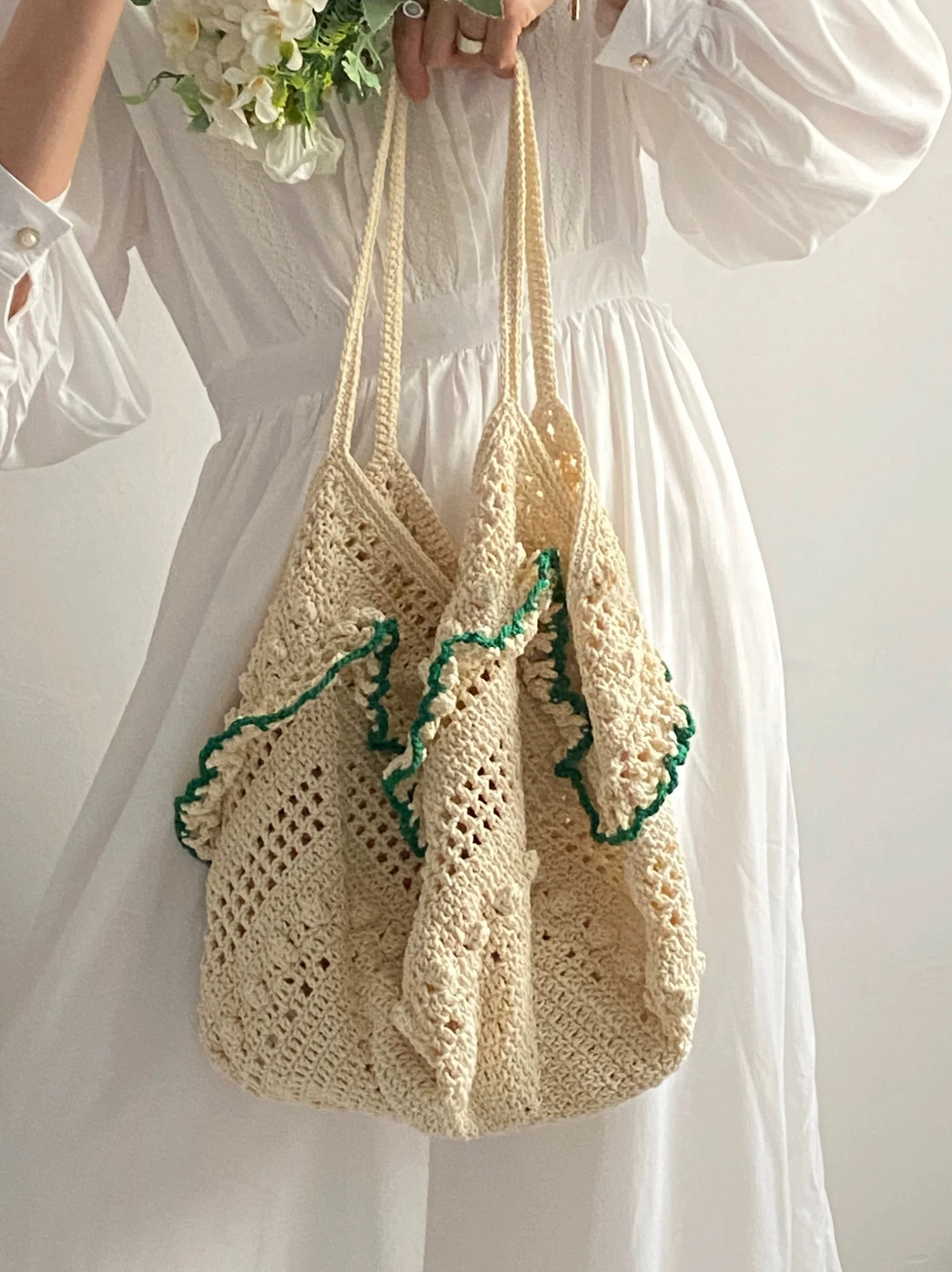 Small Niche Design Large Capacity Antique Style Hollowed Out Seaside Vacation Shoulder Bag Woven for Summer Women
Small Niche Design Large Capacity Antique Style Hollowed Out Seaside Vacation Shoulder Bag Woven for Summer Women