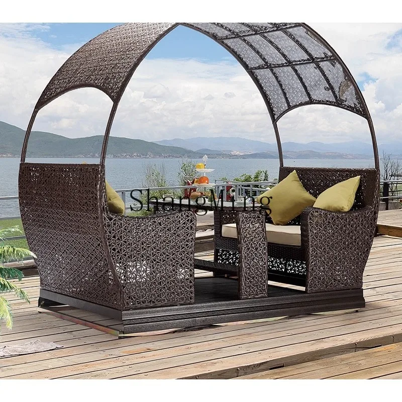 ZHB sunshine outdoor rattan art autumn four people power rocking chair garden garden furniture creative leisure rattan chair
ZHB sunshine outdoor rattan art autumn four people power rocking chair garden garden furniture creative leisure rattan chair