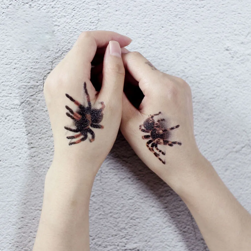 30 Pcs Tattoo Decorative Sticker Waterproof Stickers Spider Temporary Halloween Black
30 Pcs Tattoo Decorative Sticker Waterproof Stickers Spider Temporary Halloween Black