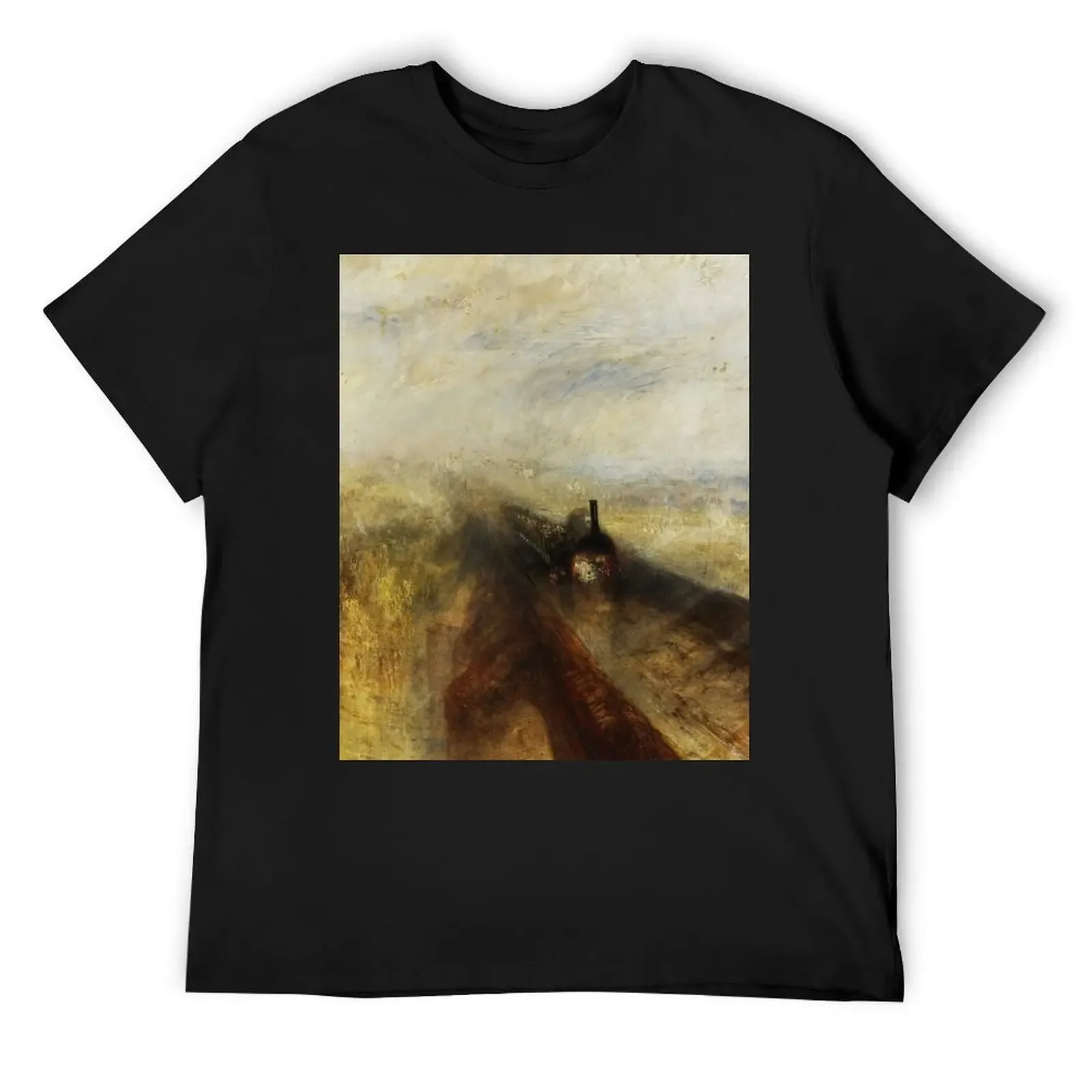 Rain, Steam and Speed by JMW Turner T-Shirt fashion shirts tops mens designer t shirt
Rain, Steam and Speed by JMW Turner T-Shirt fashion shirts tops mens designer t shirt