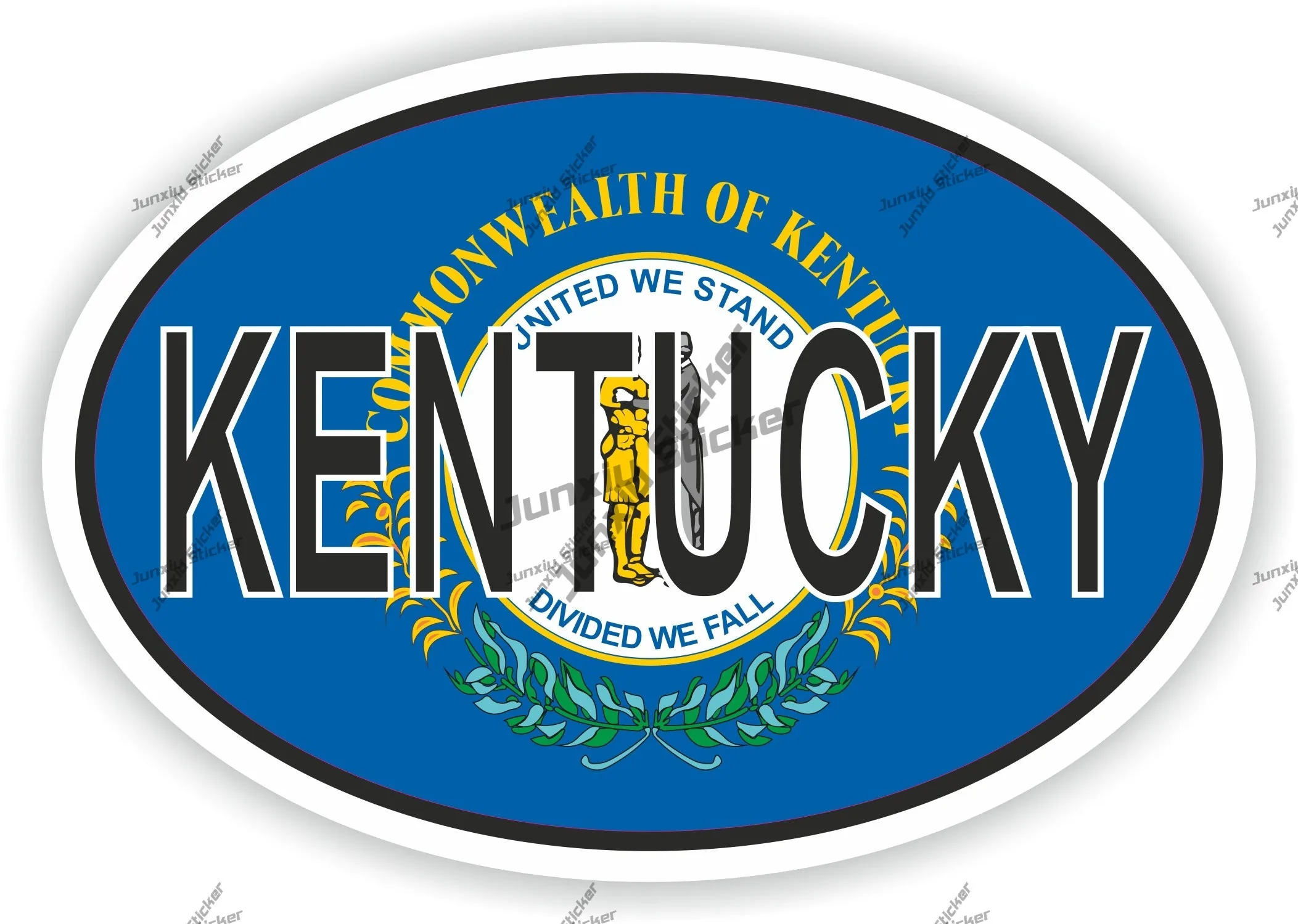 Kentucky Flag Country Code Oval Sticker Patriotism Pvc Boat Accessories Style For Car Stickers Design Cover Decorative High-qual
Kentucky Flag Country Code Oval Sticker Patriotism Pvc Boat Accessories Style For Car Stickers Design Cover Decorative High-qual