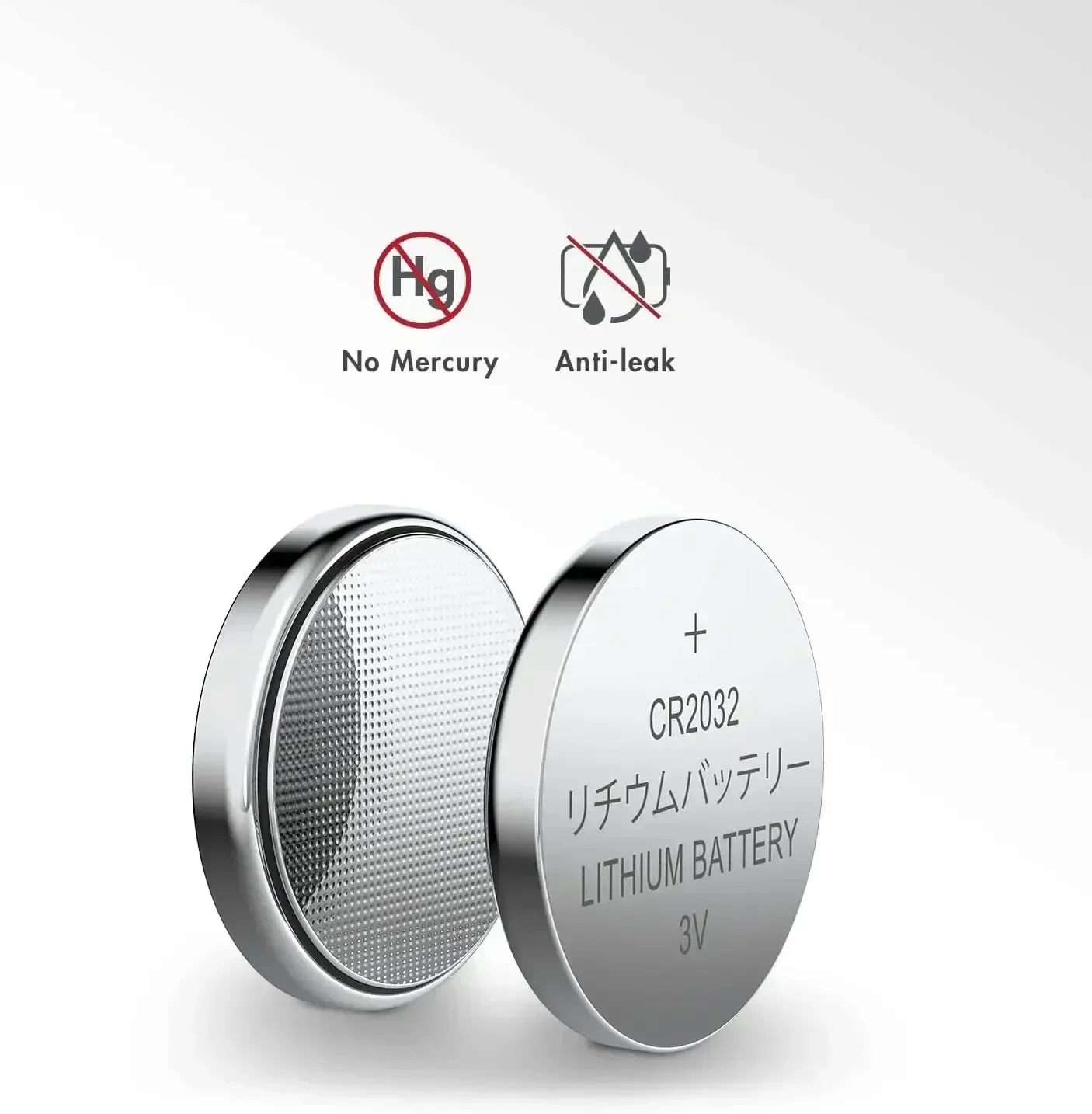 100PCS CR2032 Lithium Button Coin Cell 2032 Battery Compatible with AirTag Key FOBs calculators Coin counters Watches
100PCS CR2032 Lithium Button Coin Cell 2032 Battery Compatible with AirTag Key FOBs calculators Coin counters Watches