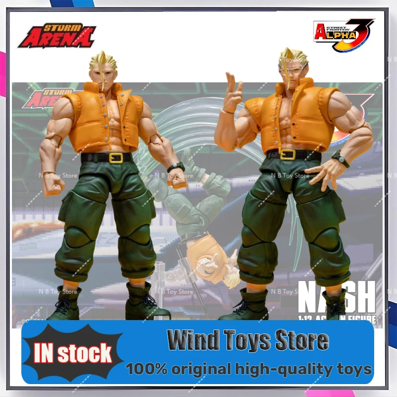 24-hour Shipping Original Arena Storm Original Toys Street Fighter ZERO3 NASH SFSA05 1/12 Action Figure Collection Toys Model
24-hour Shipping Original Arena Storm Original Toys Street Fighter ZERO3 NASH SFSA05 1/12 Action Figure Collection Toys Model