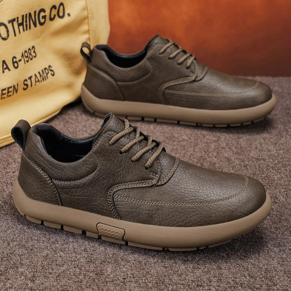 2026 Wide last, low top, plus size fashionable casual men's shoes
2026 Wide last, low top, plus size fashionable casual men's shoes