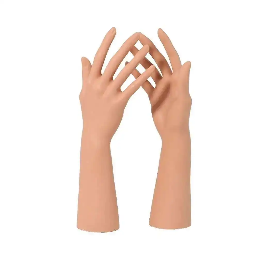 Simulation Skin Hand Model Jewelry Necklace Holder Female Fake Model Hand Nail Art Emulational Hand Jewelry Gloves Display Props
Simulation Skin Hand Model Jewelry Necklace Holder Female Fake Model Hand Nail Art Emulational Hand Jewelry Gloves Display Props