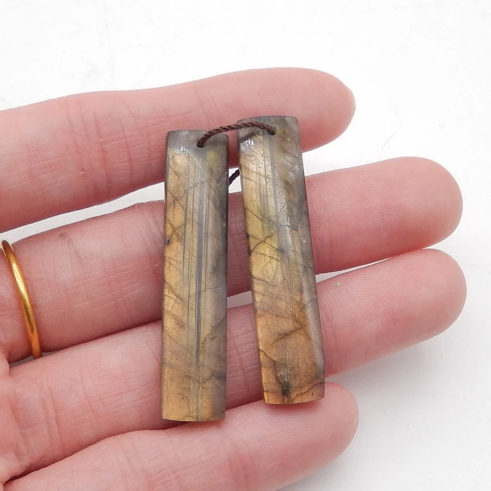 Natural Labradorite Earrings for Women, Natural Gemstone Earrings Beads for Jewelry Making
Natural Labradorite Earrings for Women, Natural Gemstone Earrings Beads for Jewelry Making