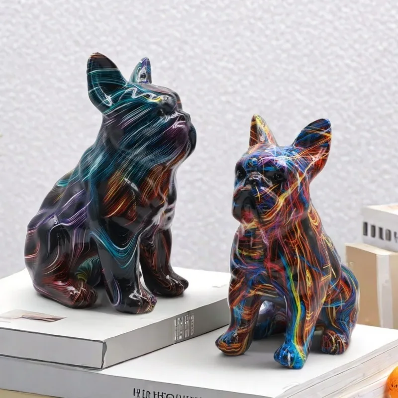 1Pcs Colorful Graffiti Dog Fighting Statues, Indoor Desktop Cabinet Decorations for Dog Fighting Statues, Resin Handicrafts
1Pcs Colorful Graffiti Dog Fighting Statues, Indoor Desktop Cabinet Decorations for Dog Fighting Statues, Resin Handicrafts