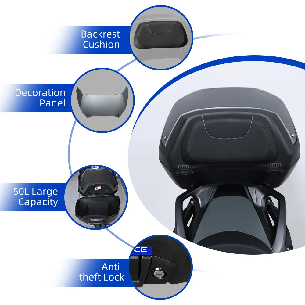 SPD Motorcycle Accessories Top Box for Honda NT1100, Quick Release Bauletto Moto, Direct OEM Mount Luggage
SPD Motorcycle Accessories Top Box for Honda NT1100, Quick Release Bauletto Moto, Direct OEM Mount Luggage