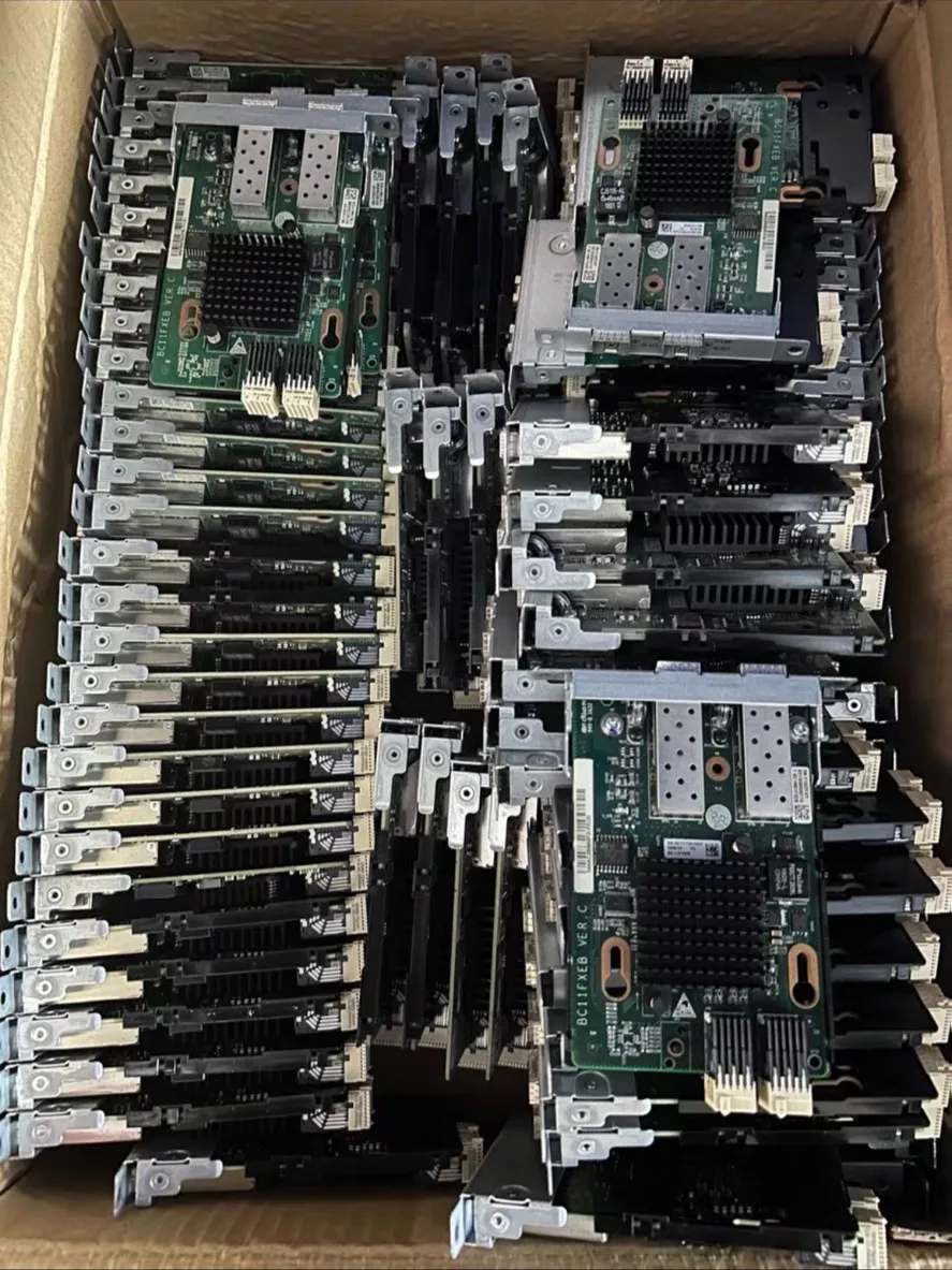 Оригинальная двухпортовая сетевая карта с оптическим портом 10G X520 + двойной порт на борту + оригинал + аксессуары для сервера 8259
Оригинальная двухпортовая сетевая карта с оптическим портом 10G X520 + двойной порт на борту + оригинал + аксессуары для сервера 8259