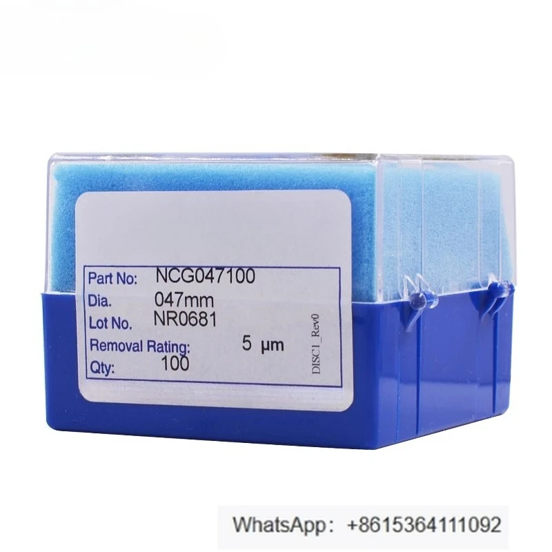 NCG025100/NCG047100 Oil particle detection nylon filter, pore size 5um
NCG025100/NCG047100 Oil particle detection nylon filter, pore size 5um