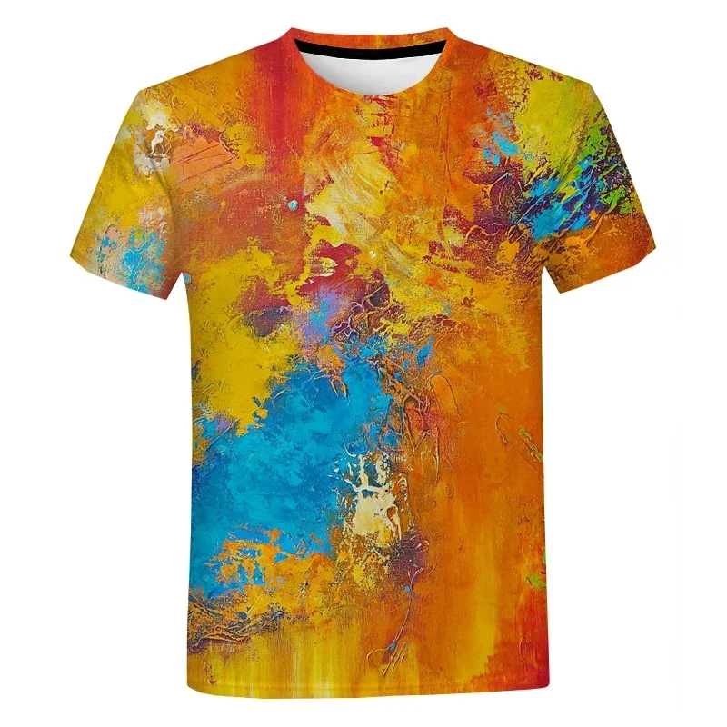 3D Print Paint Splash Tie Dye Pattern Quick Drying Breathable Sport Plus Size T-shirt Man Cotton Camiseta Deportiva Hombre
3D Print Paint Splash Tie Dye Pattern Quick Drying Breathable Sport Plus Size T-shirt Man Cotton Camiseta Deportiva Hombre