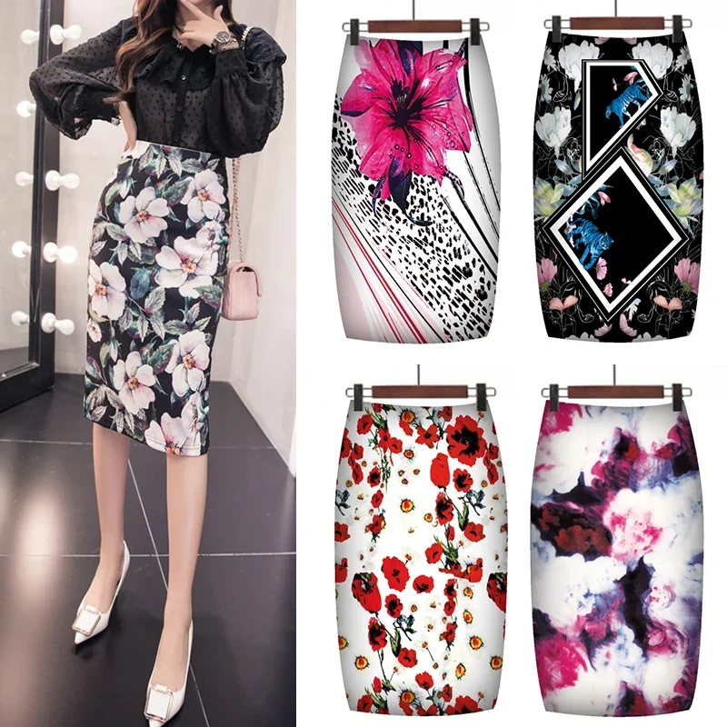 Ready Stock Fashion Women Elastic High Waist Pencil Skirts Midi Skirt Women Printed
Ready Stock Fashion Women Elastic High Waist Pencil Skirts Midi Skirt Women Printed