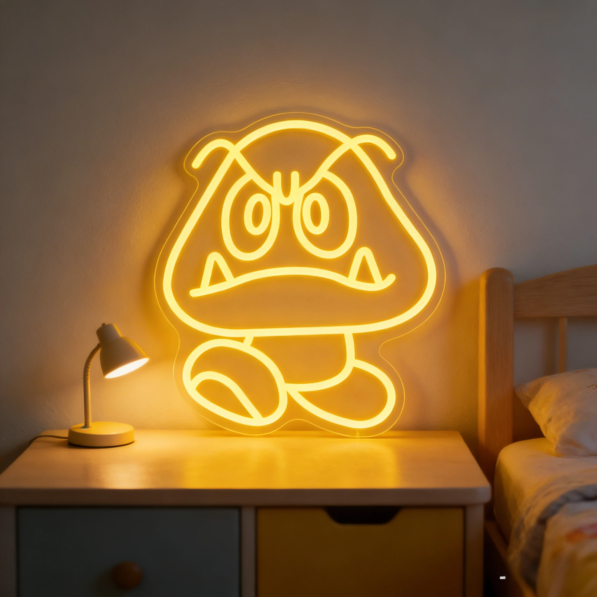 Cute Monster Neon Light LED Dimmable Neon Light USB Power for Kids Rooms Men's Cave Party Toy Shop Game Room Bar Wall Decor Gift
Cute Monster Neon Light LED Dimmable Neon Light USB Power for Kids Rooms Men's Cave Party Toy Shop Game Room Bar Wall Decor Gift