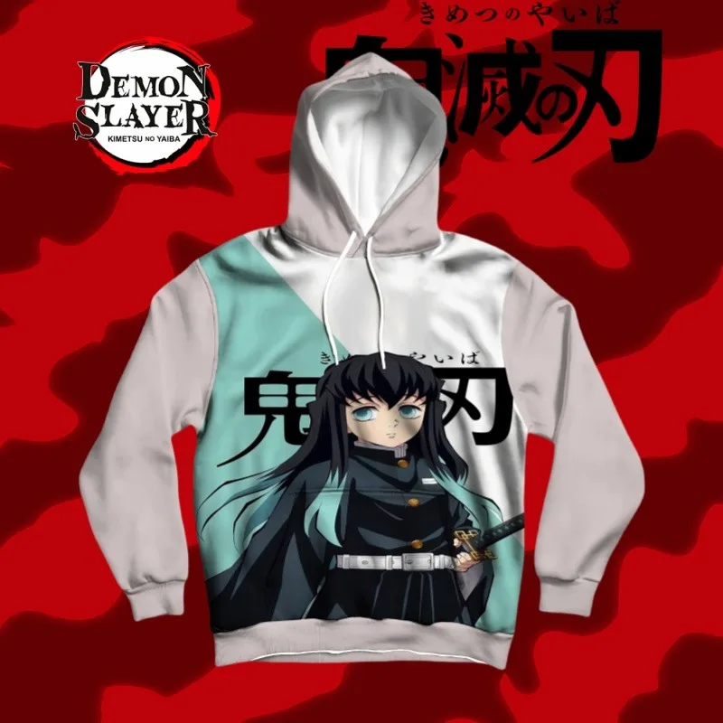 Толстовка с капюшоном Demon Slayer Muichiro Tokito с принтом персонажей, уникальный двухцветный дизайн в стиле Bandai с цветными блоками, необходимый для фанатов аниме 
Толстовка с капюшоном Demon Slayer Muichiro Tokito с принтом персонажей, уникальный двухцветный дизайн в стиле Bandai с цветными блоками, необходимый для фанатов аниме