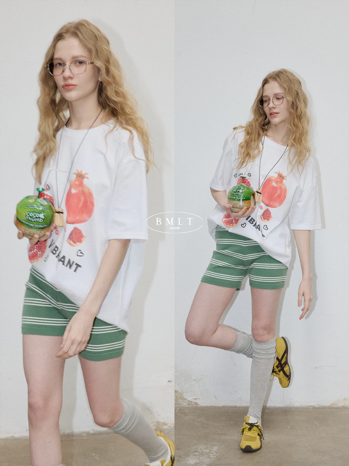 Summer Pomegranate Print Casual Cotton T-Shirt Women's Loose Slimming Short Sleeve round Neck Top Versatile Comfortable Shirt
Summer Pomegranate Print Casual Cotton T-Shirt Women's Loose Slimming Short Sleeve round Neck Top Versatile Comfortable Shirt