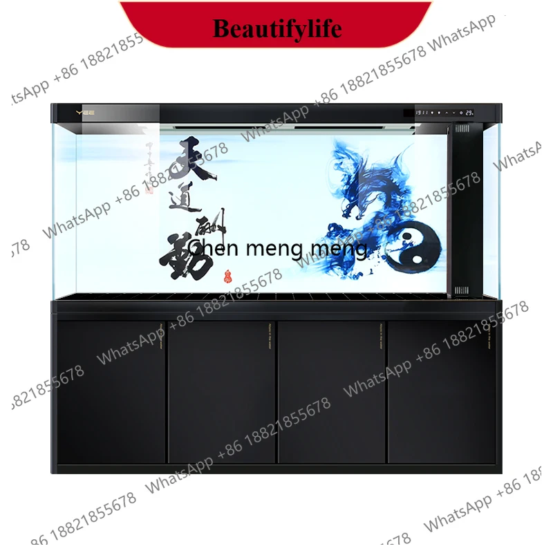 C178 Large Fish Tanks Ecology Aquarium Decoration New Style Customizable Luxury Aquarium Accent Simplicity Furniture
C178 Large Fish Tanks Ecology Aquarium Decoration New Style Customizable Luxury Aquarium Accent Simplicity Furniture