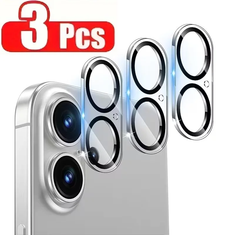 3PCS For Camera Screen Protector For iPhone 17 16 Tempered Glass Full Cover Lens Protector iPhone16 Plus
3PCS For Camera Screen Protector For iPhone 17 16 Tempered Glass Full Cover Lens Protector iPhone16 Plus