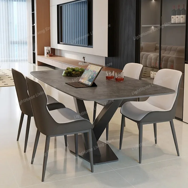 Restaurant Black Dining Tables Reading Waterproof Luxury Living Room Dining Tables Kitchen Salon Tavoli Da Pranzo Furniture Home
Restaurant Black Dining Tables Reading Waterproof Luxury Living Room Dining Tables Kitchen Salon Tavoli Da Pranzo Furniture Home